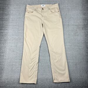 Paige Jeans Mens 34 Normandie Tan Japanese Twill Chino Straight
